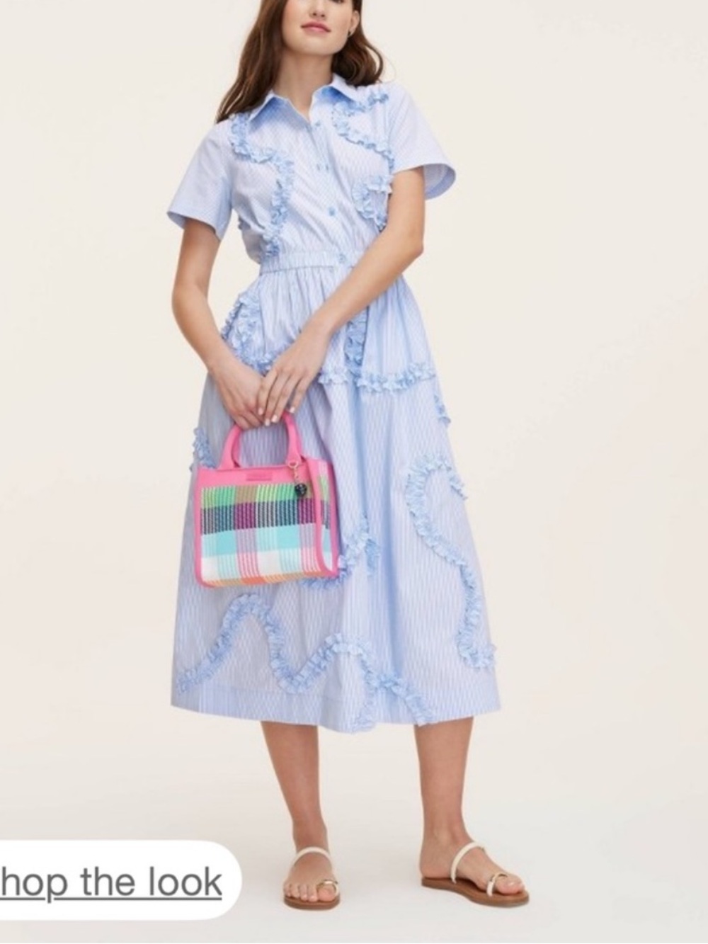 NWOT Kate Spade Newyork X Target Blue Stripe Midi
